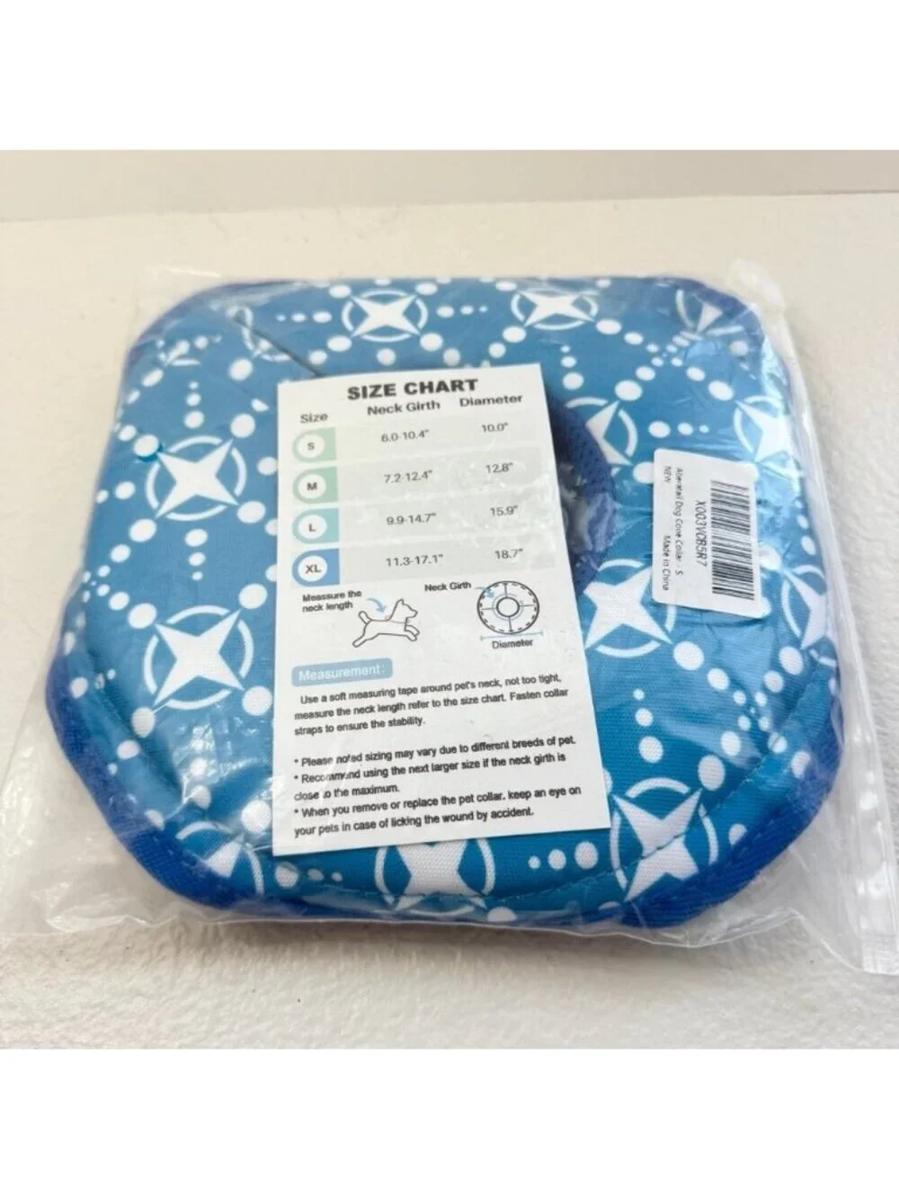 Small Dog or Cat Soft Cone Collar